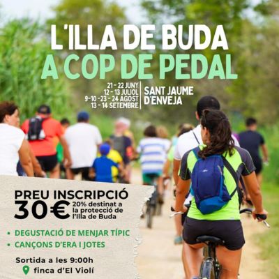 Buda & Bike, L'illa de Buda a cop de pedal