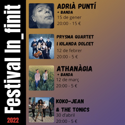 Festival In_Finit, Menàrguens, 2022