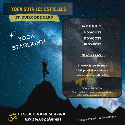 Ioga Starlight, Ioga sota les estrelles, 2025