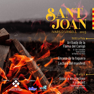 Revetlla de Sant Joan a Ivars d'Urgell, 2025