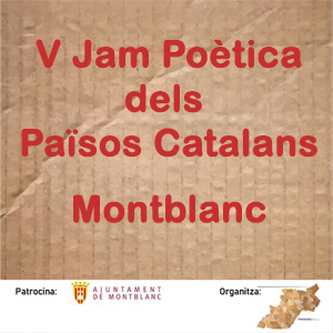 5a edició de la Jam Poètica dels Països Catalans a Monblanc, 2019