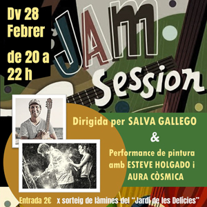 Jam Session a Can Gibert, Girona, 2020 Jam Session a Can Gibert, Girona, 2020
