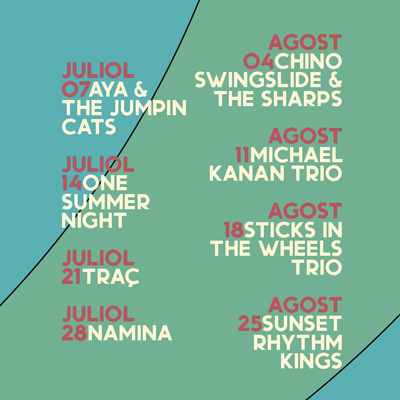 8è Jazz a la Fresca, Girona, 2022