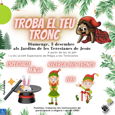 Activitat familiar 'Troba el teu Tronc', Jesús, 2023 Activitat familiar 'Troba el teu Tronc', Jesús, 2023