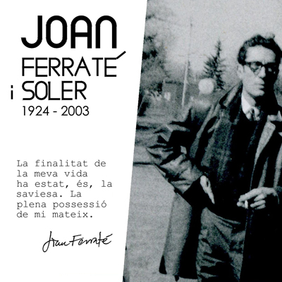 Exposició 'Joan Ferraté i Soler. 1924-2003', Reus, 2025