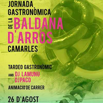 XIX Jornada gastronòmica de la baldana d'arròs - Camarles 2023