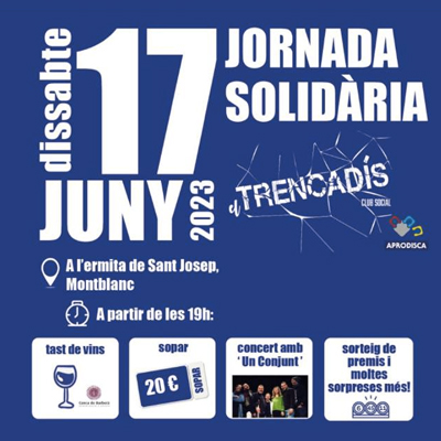 Jornada Solidària a Montblanc, 2023 Jornada Solidària a Montblanc, 2023