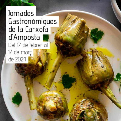 Jornades Gastronòmiques de la Carxofa d'Amposta 2024 Jornades Gastronòmiques de la Carxofa d'Amposta 2024