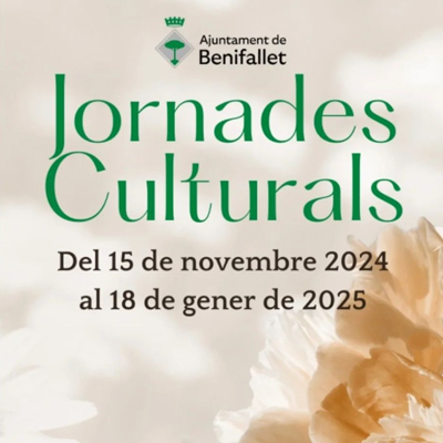 XXXIII Jornades Culturals - Benifallet 2024 XXXIII Jornades Culturals - Benifallet 2024