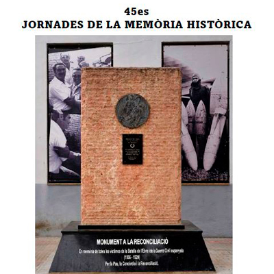 45es Jornades de la Memòria Històrica - Gandesa 2023