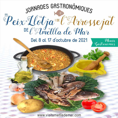 Jornades Gastronòmiques del Peix de Llotja i de l'Arrossejat - L'Ametlla de Mar 2021 Jornades Gastronòmiques del Peix de Llotja i de l'Arrossejat - L'Ametlla de Mar 2021