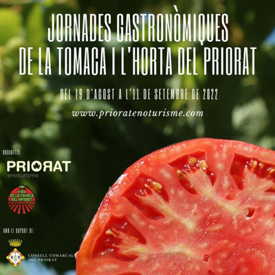 Jornades gastronòmiques de la tomaca i l'horta del Priorat 2022 Jornades gastronòmiques de la tomaca i l'horta del Priorat 2022