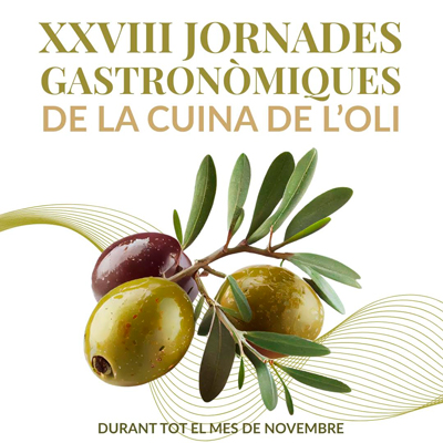 XXVIII Jornades Gastronòmiques de la Cuina de l'Oli - Santa Bàrbara 2025 XXVIII Jornades Gastronòmiques de la Cuina de l'Oli - Santa Bàrbara 2025
