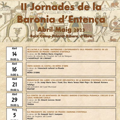 Jornades de la Baronia d'Entença, 2023