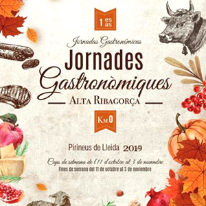 1es Jornades gastronòmiques Km 0 a l'Alta Ribagorça, 2019