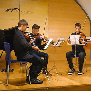 Alumnes de l’EMMC, Concert de Joves intèrprets a la Cripta, 10a edició Alumnes de l’EMMC, Concert de Joves intèrprets a la Cripta, 10a edició