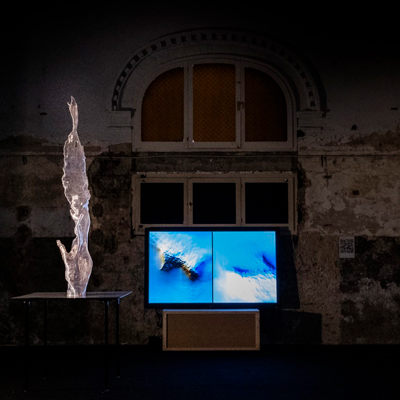 Instal·lació ‘La forma de l’aigua’ - Marie France Veyrat i Jaime de los Ríos