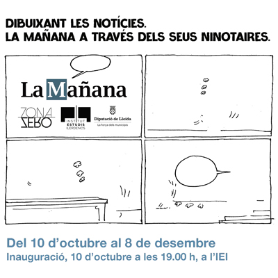 Exposició 'Dibuixant les notícies. La Mañana a través dels seus ninotaires' Exposició 'Dibuixant les notícies. La Mañana a través dels seus ninotaires'