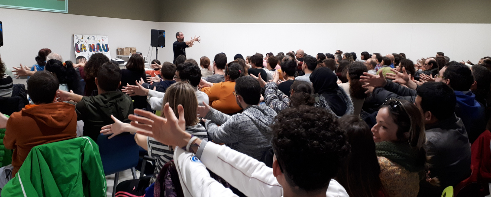 Una activitat sobre matemàtiques a La Nau