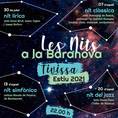 Les nits a la Baranova - Tivissa 2021 Les nits a la Baranova - Tivissa 2021