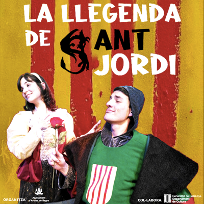 Espectacle 'La llegenda de Sant Jordi' de La Roda Produccions Espectacle 'La llegenda de Sant Jordi' de La Roda Produccions