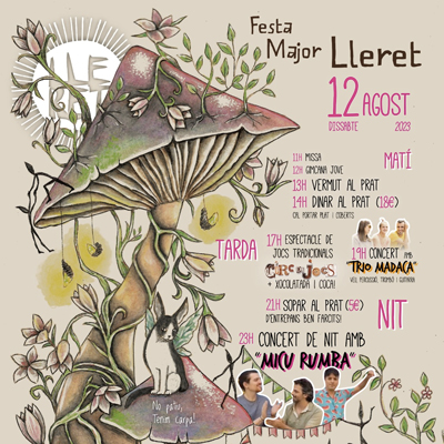 Festa Major de Lleret, Lladorre, Pallars Sobirà, 2023