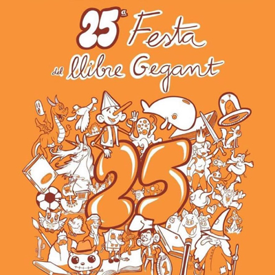 25a Festa del Llibre Gegant a Salt, 2023 25a Festa del Llibre Gegant a Salt, 2023
