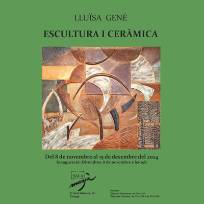 Exposició 'Escultura i ceràmica', de Lluïsa Gené Exposició 'Escultura i ceràmica', de Lluïsa Gené