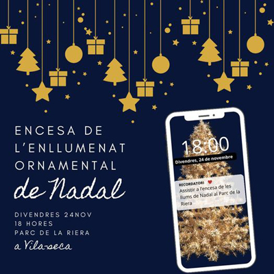 Encesa dels Llums de Nadal a Vila-seca, 2023 Encesa dels Llums de Nadal a Vila-seca, 2023