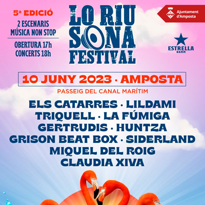 Lo Riu Sona Festival, Amposta, 2023