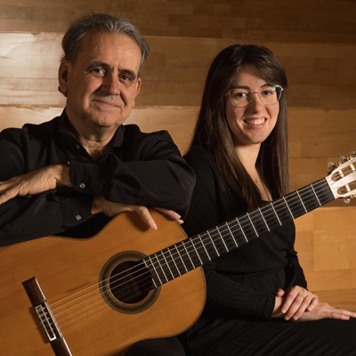 Enrique Lop i Judit Sánchez