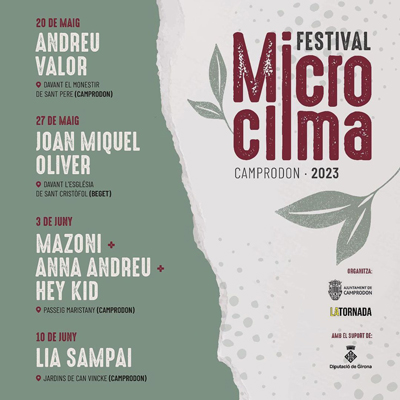 Festival Microclima, Camprodon, 2023 Festival Microclima, Camprodon, 2023