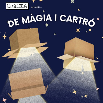 Espectacle 'De màgia i cartró' de Cruma Teatre Espectacle 'De màgia i cartró' de Cruma Teatre