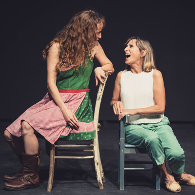 Espectacle 'Mallorca a Estíria', Ursula Graber i Eulàlia Purtí Espectacle 'Mallorca a Estíria', Ursula Graber i Eulàlia Purtí