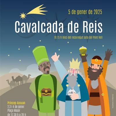 Cavalcada de Reis a Manresa