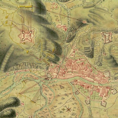 Exposició 'Plànols de castells, viles (...) de les terres gironines l'any 1719' Exposició 'Plànols de castells, viles (...) de les terres gironines l'any 1719'