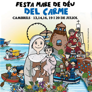 Festa de la Mare de Déu del Carme de Cambirls, 2019