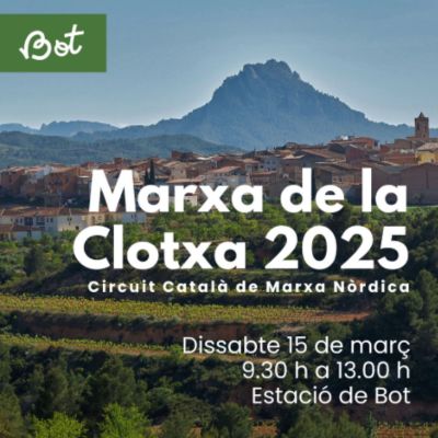 2a Marxa de la Clotxa, Bot, 2025, Marxa de la Clotxa