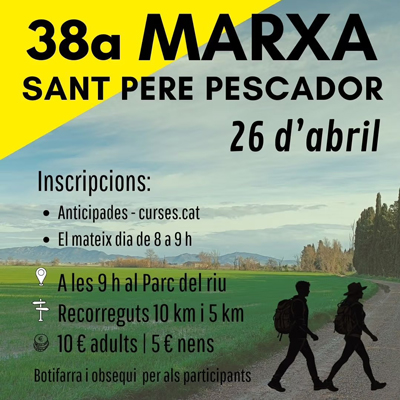37a Marxa de Sant Pere Pescador - 2026 37a Marxa de Sant Pere Pescador - 2026