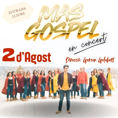 Concert de Mas Gospel - La Pobla de Massaluca 2025 Concert de Mas Gospel - La Pobla de Massaluca 2025
