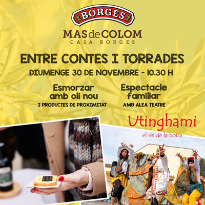 Matinal familiar 'Entre contes i torrades' a Casa Borges Mas de Colom, Tàrrega, Matinal familiar 'Entre contes i torrades' a Casa Borges Mas de Colom, Tàrrega,