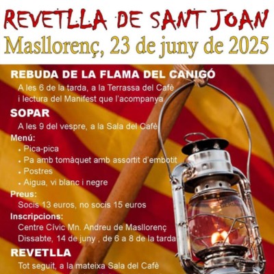 Revetlla de Sant Joan a Masllorenç, 2025