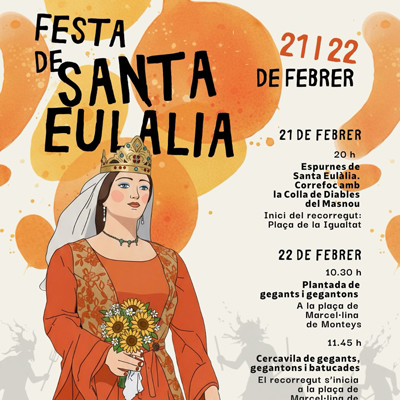 Festa Major de Santa Eulàlia al Masnou, 2026 Festa Major de Santa Eulàlia al Masnou, 2026