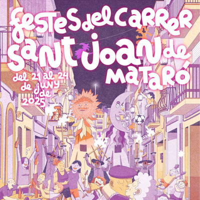 Revetlla del carrer de Sant Joan de Mataró