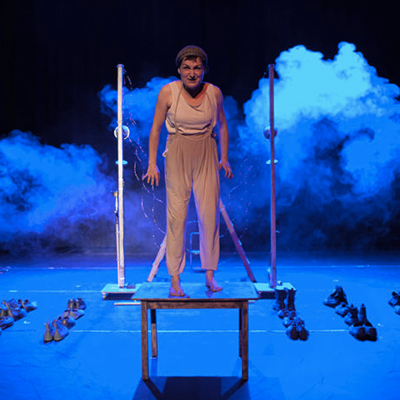 Teatre 'Mauthausen. La voz de mi abuelo' de Tajín Teatro Teatre 'Mauthausen. La voz de mi abuelo' de Tajín Teatro