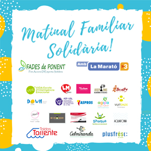 Matinal Familiar Solidària a Lleida, 2019 Matinal Familiar Solidària a Lleida, 2019