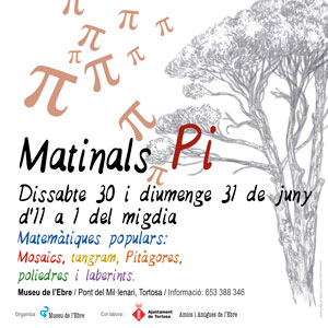 Matinals Pi - Museu de l'Ebre 2020 Matinals Pi - Museu de l'Ebre 2020