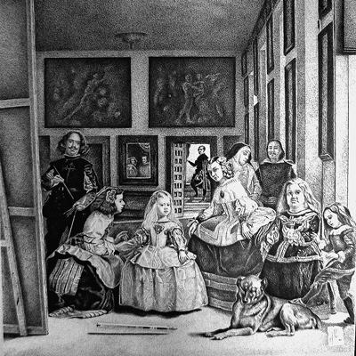 Exposició 'Homenatge a Velázquez', de Juan Gutiérrez Sánchez Exposició 'Homenatge a Velázquez', de Juan Gutiérrez Sánchez