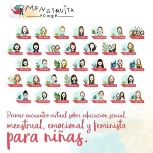 Trobada virtual sobre educació sexual, menstrual, emocional i feminista per a nenes Trobada virtual sobre educació sexual, menstrual, emocional i feminista per a nenes
