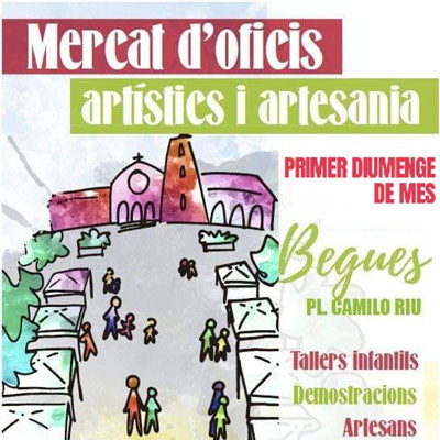 Mercat d'Oficis Artístics i Artesania - Begues 2021